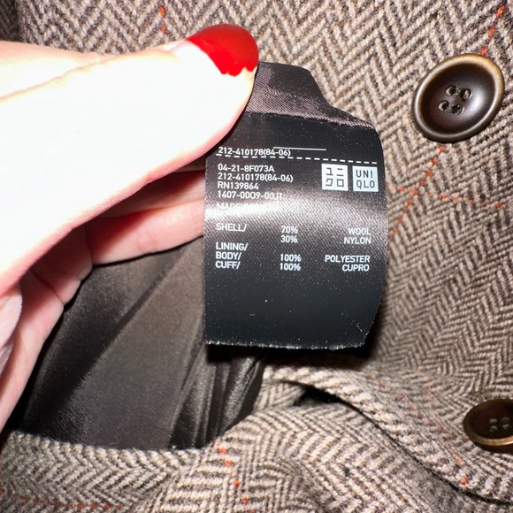 Women Wool Long Coat - Picture 4 of 4